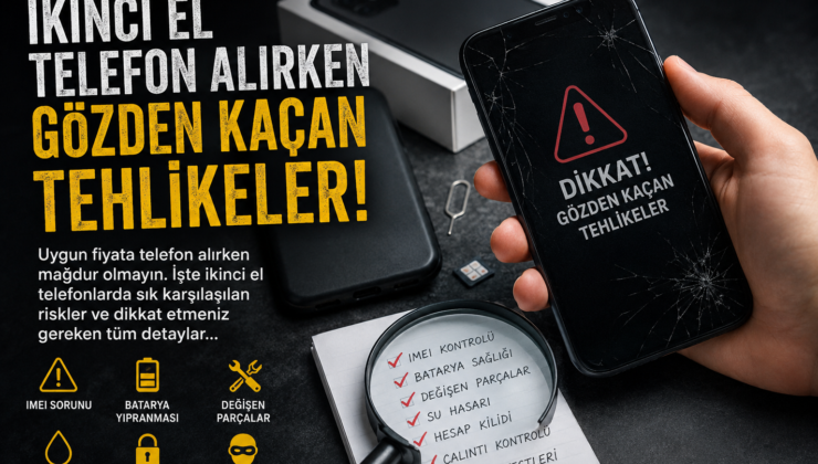 İkinci El Telefon Alırken Gözden Kaçan Tehlikeler: Ucuza Alırken Zarara Uğramayın