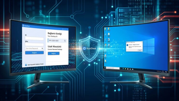 Yeni Nesil Uzaktan Kontrol: RustDesk ile Tam Veri Hakimiyeti ve Güvenli Masaüstü